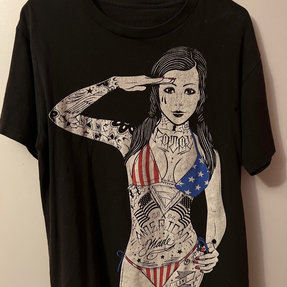 Vintage Thrashed Fatal Crew Shirt